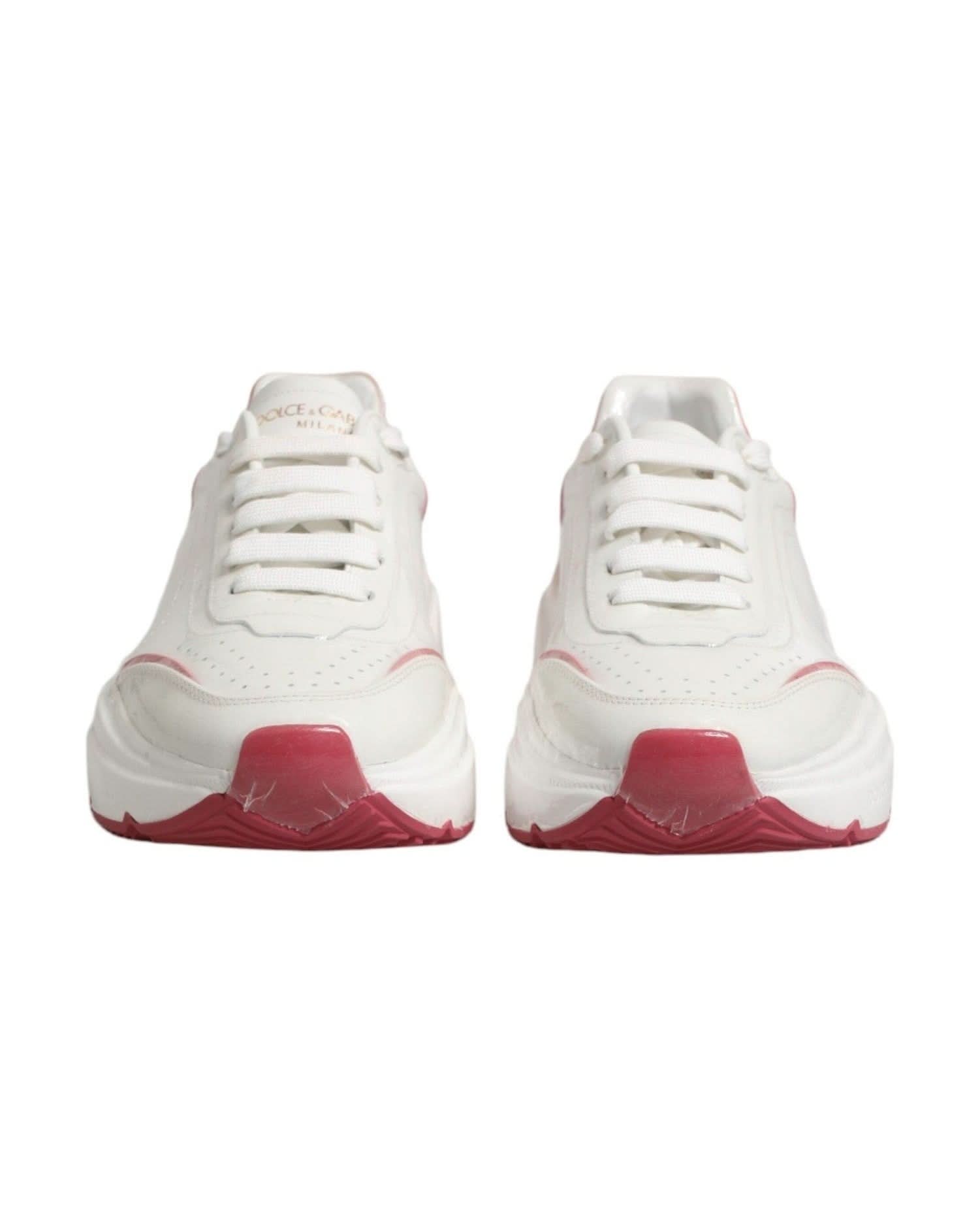 Dolce & Gabbana White Daymaster Low Top Sneakers Shoes Sneakers