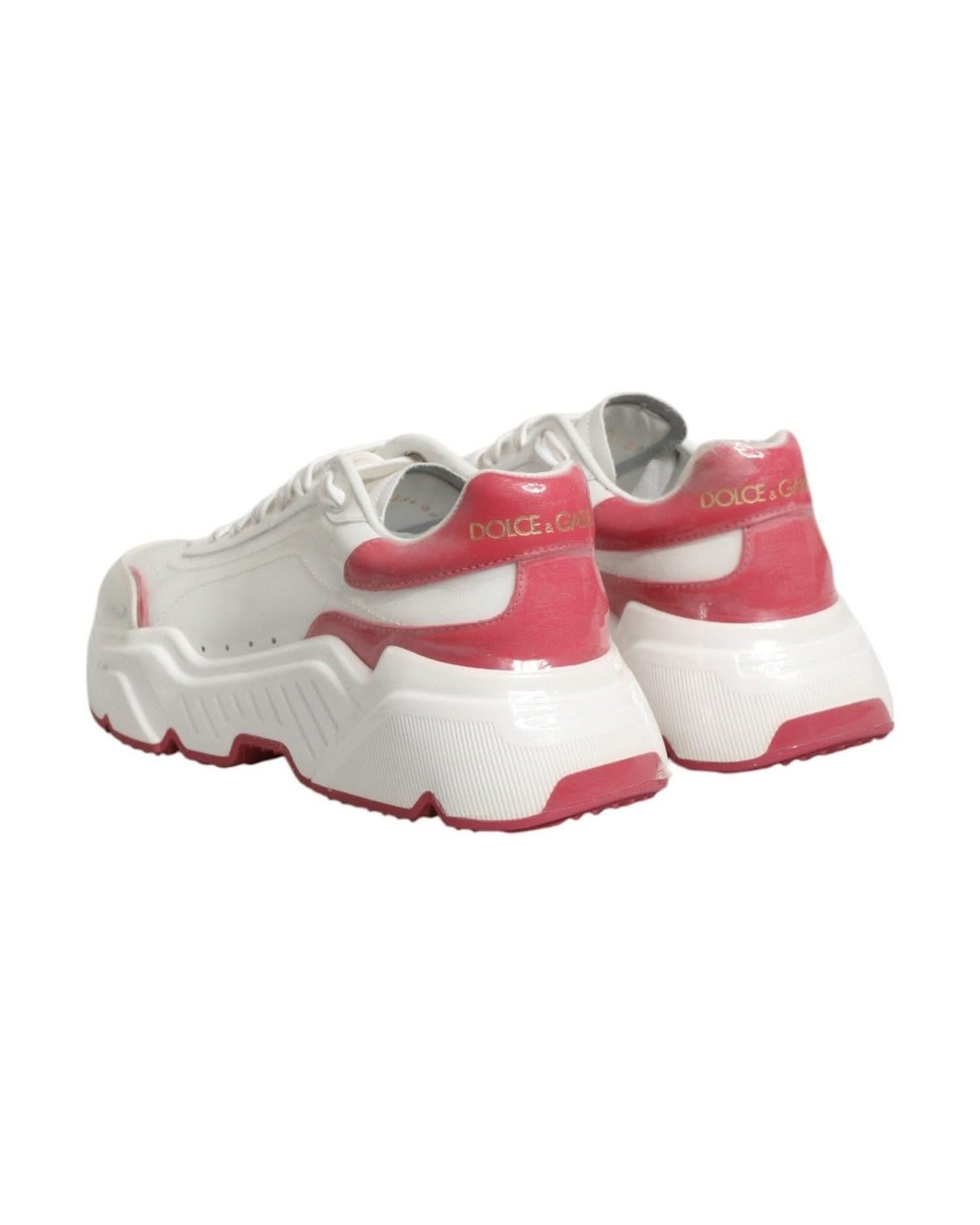 Dolce & Gabbana White Daymaster Low Top Sneakers Shoes Sneakers