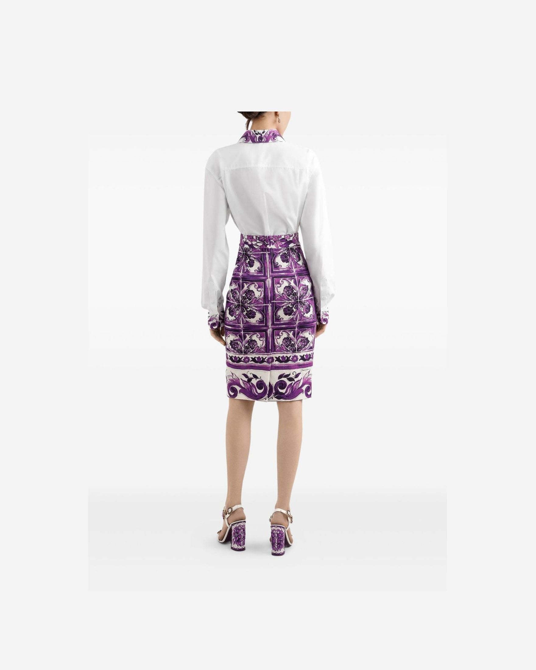 Dolce & Gabbana White Shirt Glam Steals
