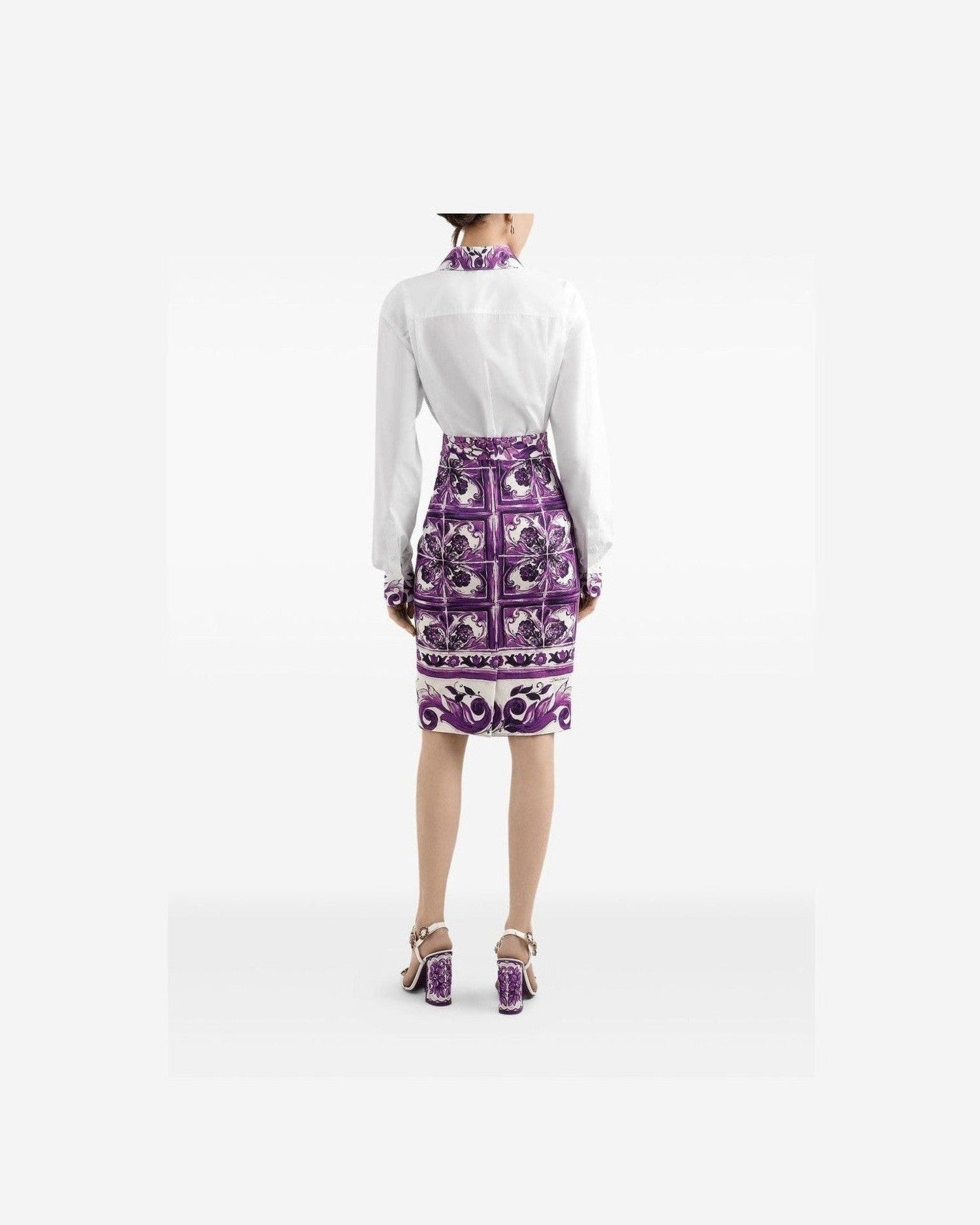 Dolce & Gabbana White Shirt Glam Steals