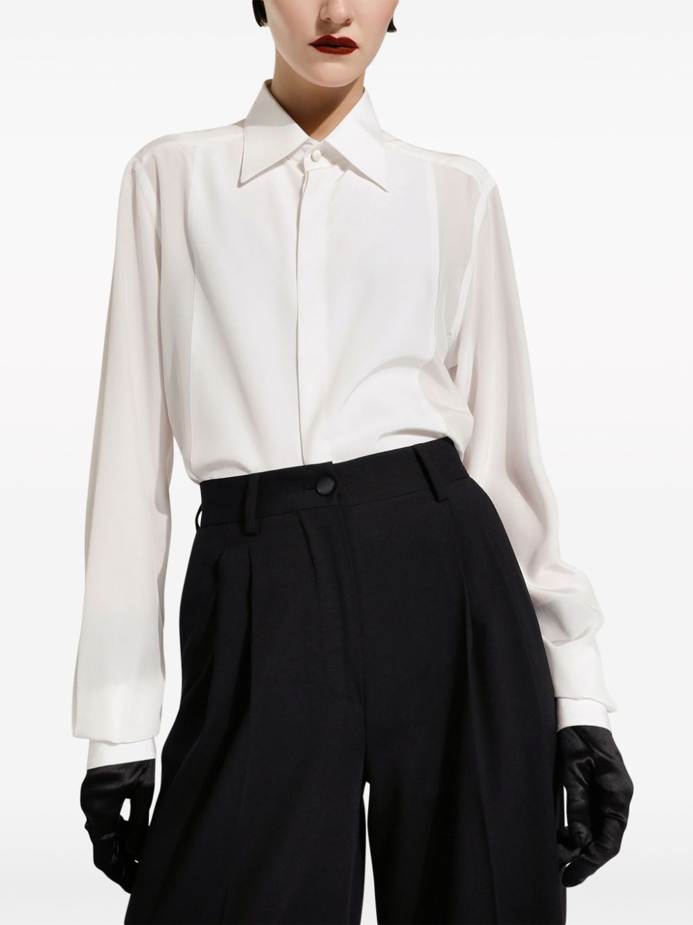 Dolce & Gabbana White Shirt Glam Steals
