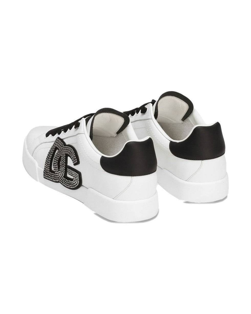 Dolce & Gabbana White Sneakers Glam Steals