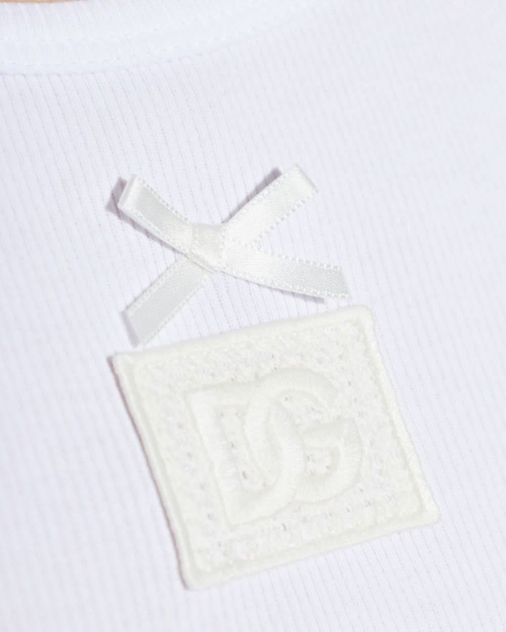 Dolce & Gabbana White Top Topwear