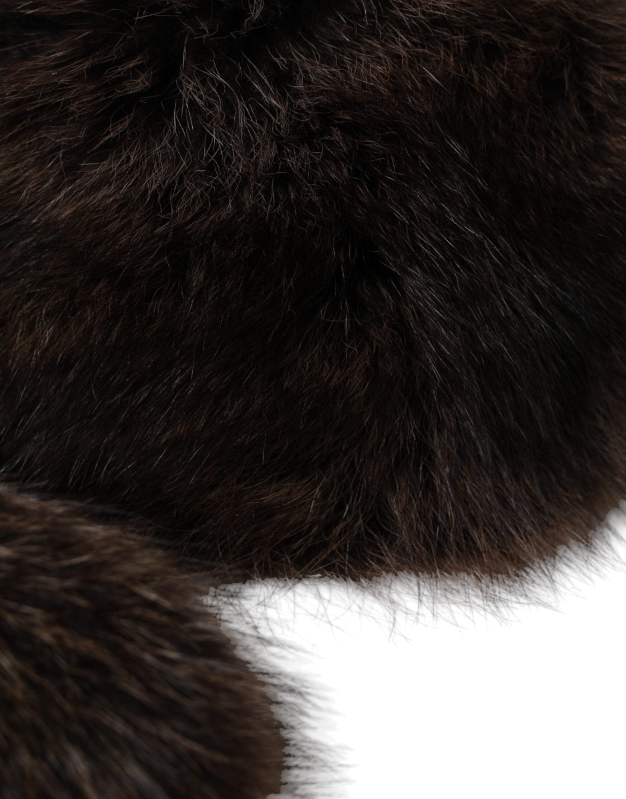 Dolce & Gabbana Women Raccoon Fur Bucket Brown Hat Glam Steals