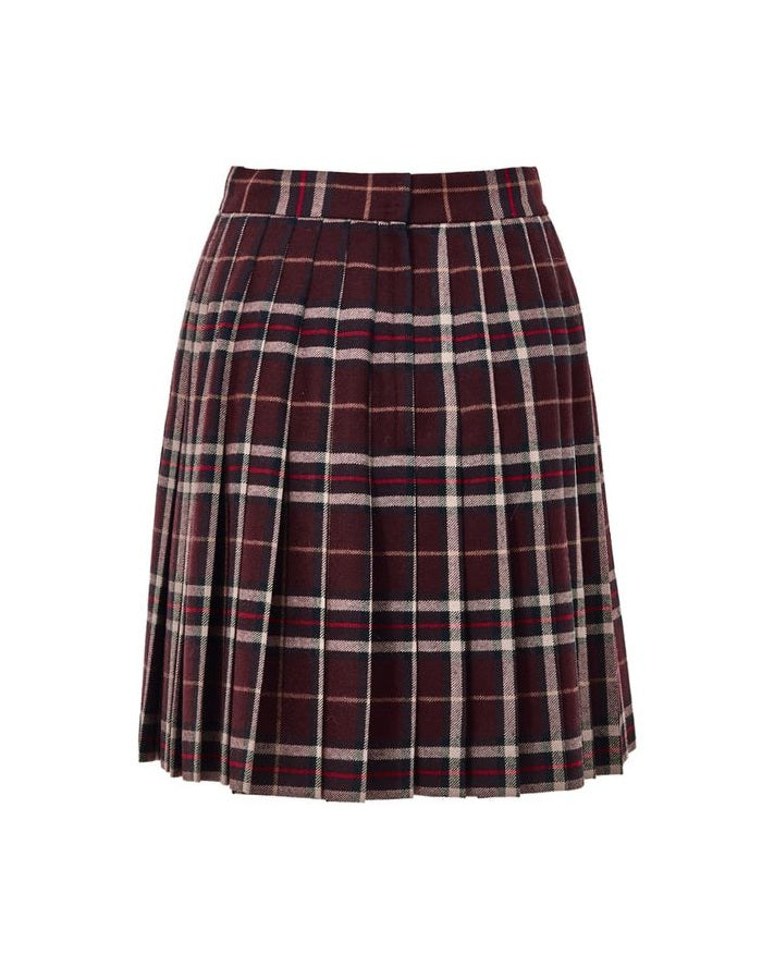 Dolce & Gabbana Wool Bordeaux Mini Skirt Glam Steals