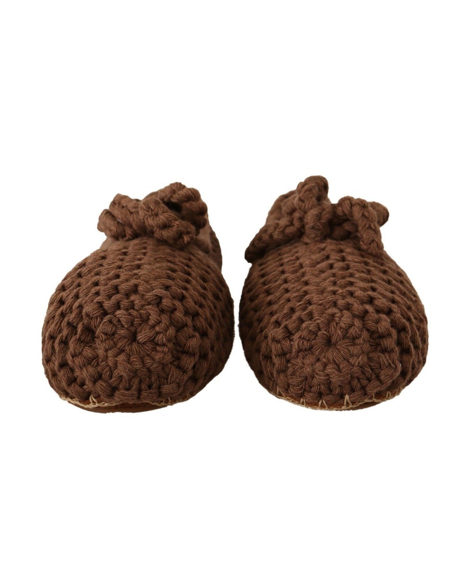 Dolce & Gabbana Wool Elegant Knit Ballerina Flats Glam Steals