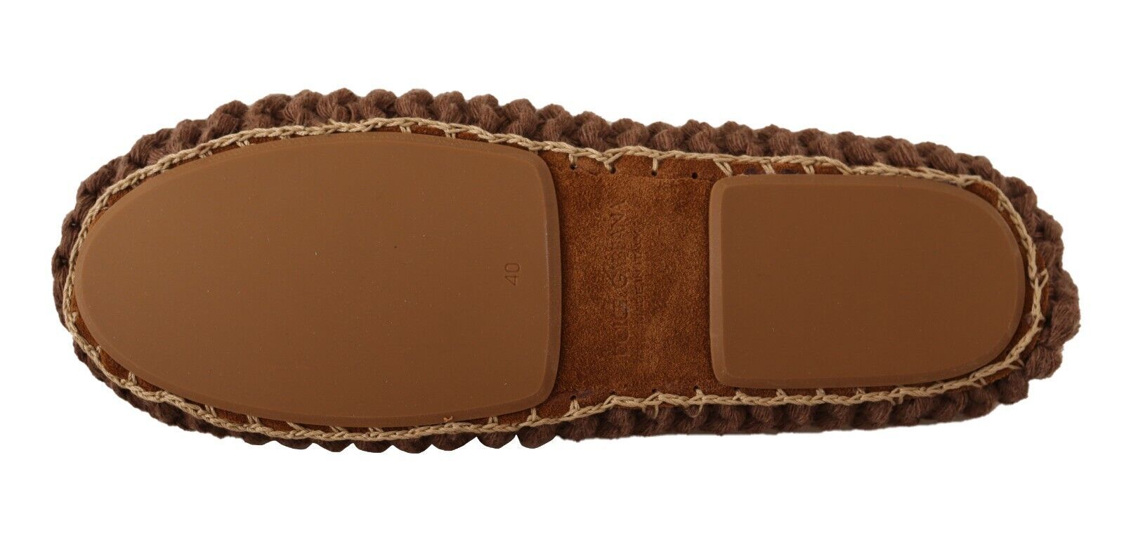 Dolce & Gabbana Wool Elegant Knit Ballerina Flats Glam Steals