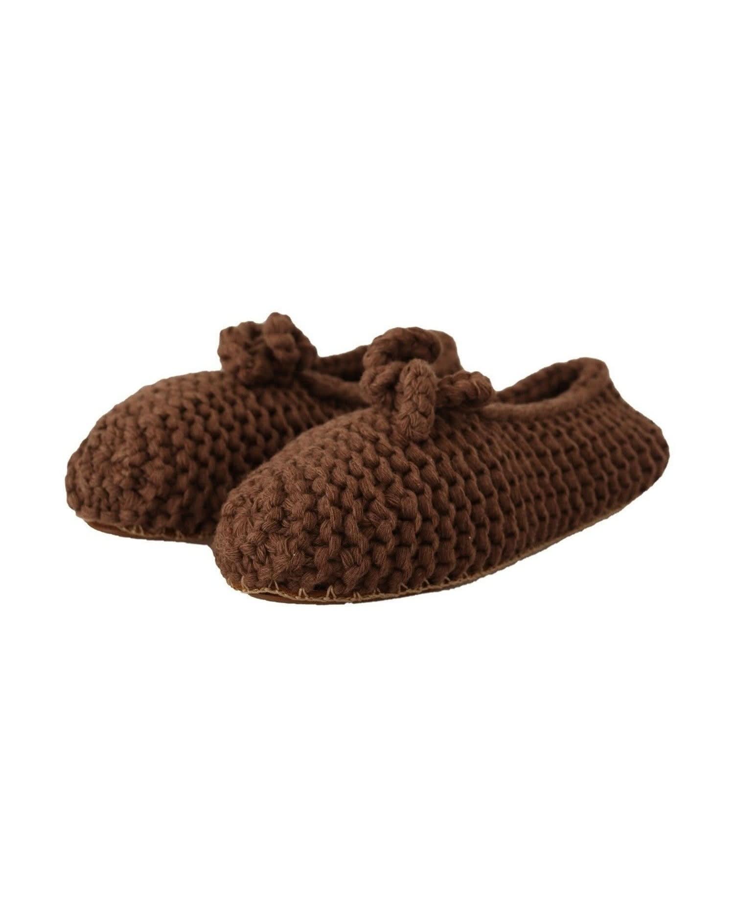 Dolce & Gabbana Wool Elegant Knit Ballerina Flats Flats