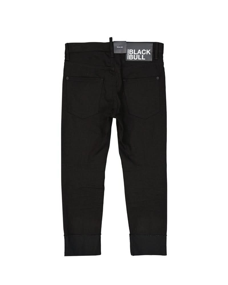 Dsquared² Black Cotton Denim Jeans Jeans