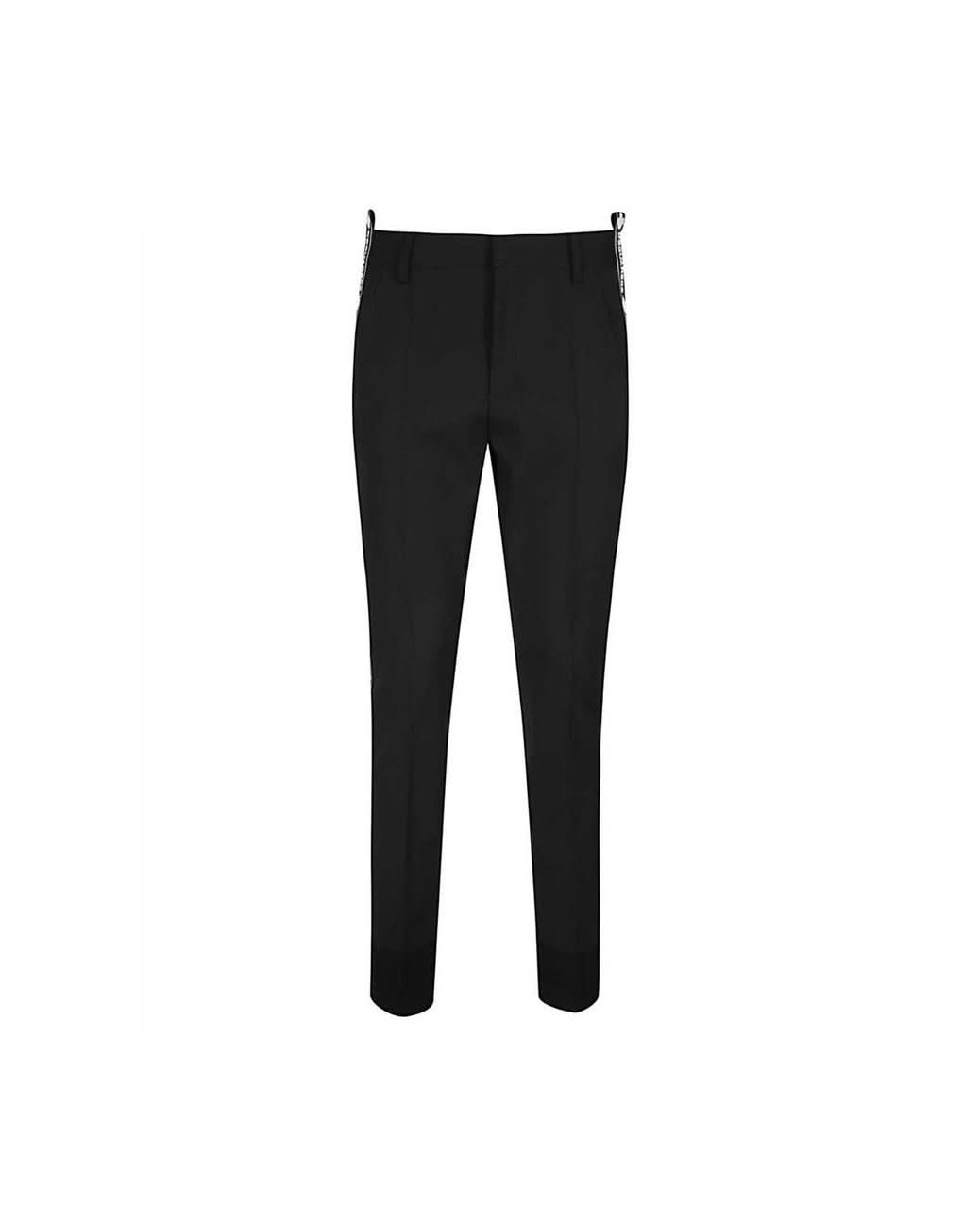 Dsquared² Black Wool Dress Pant Trousers