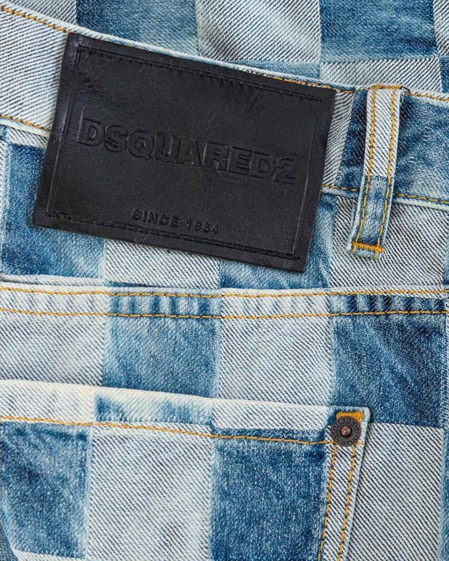 Dsquared² Cotton Jeans & Blue Pant Glam Steals