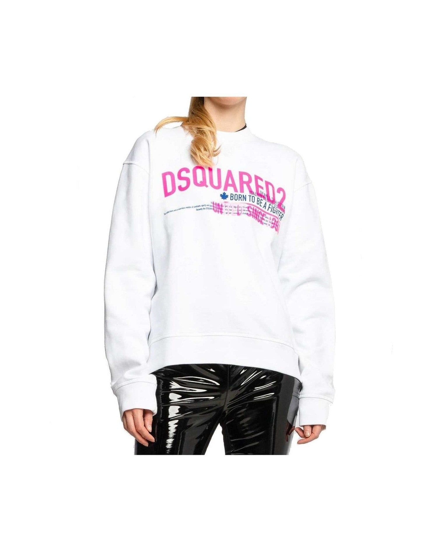 Dsquared² Cotton Logo Sweat-Shirt Glam Steals