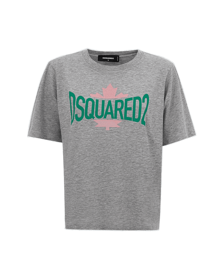 Dsquared² Gray Cotton T-Shirt T-Shirts