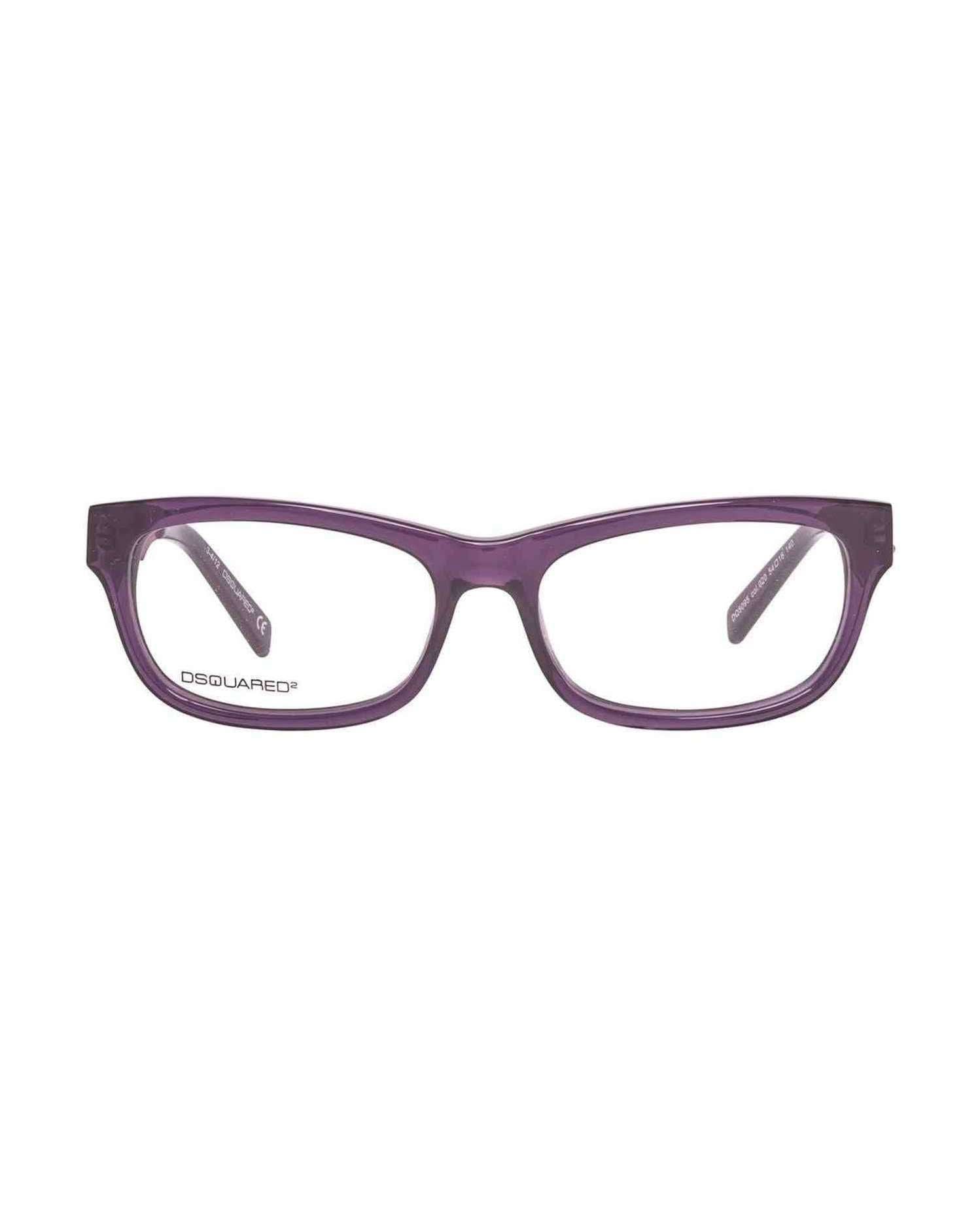 Dsquared² Metal Purple Frame Eyeglasses