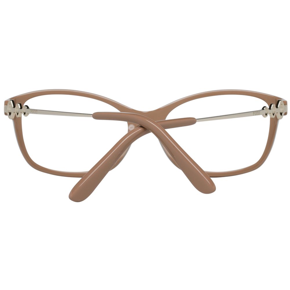 Emilio Pucci Brown Women Optical Frame Glam Steals