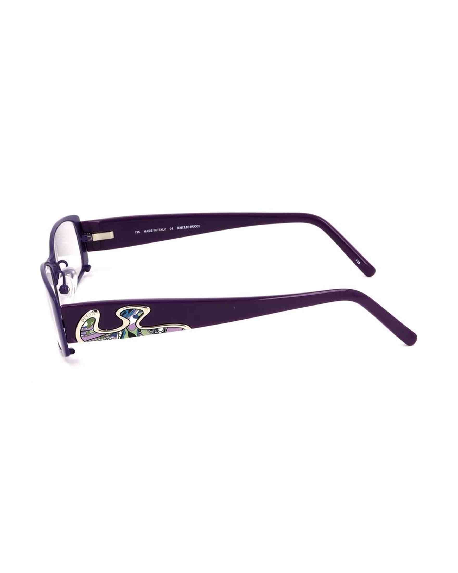 Emilio Pucci Metal Purple Frame Glam Steals
