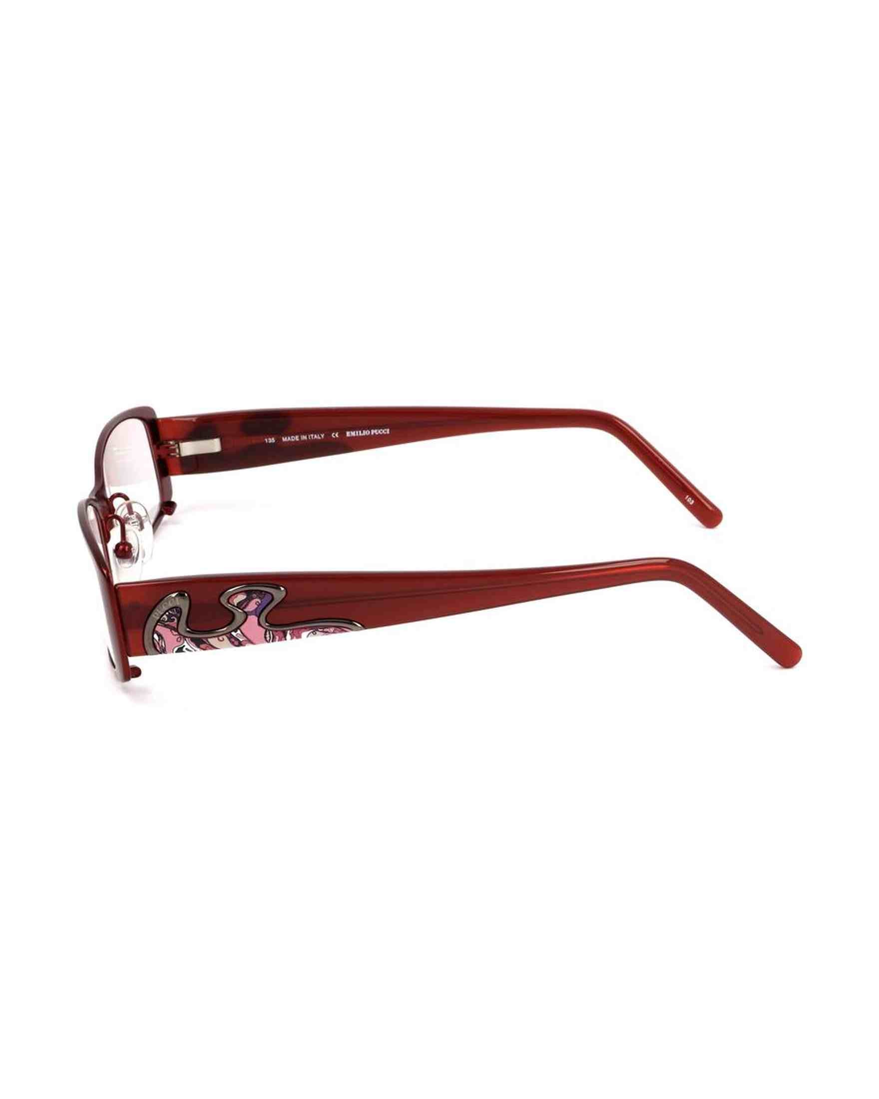 Emilio Pucci Metal Red Frame Glam Steals
