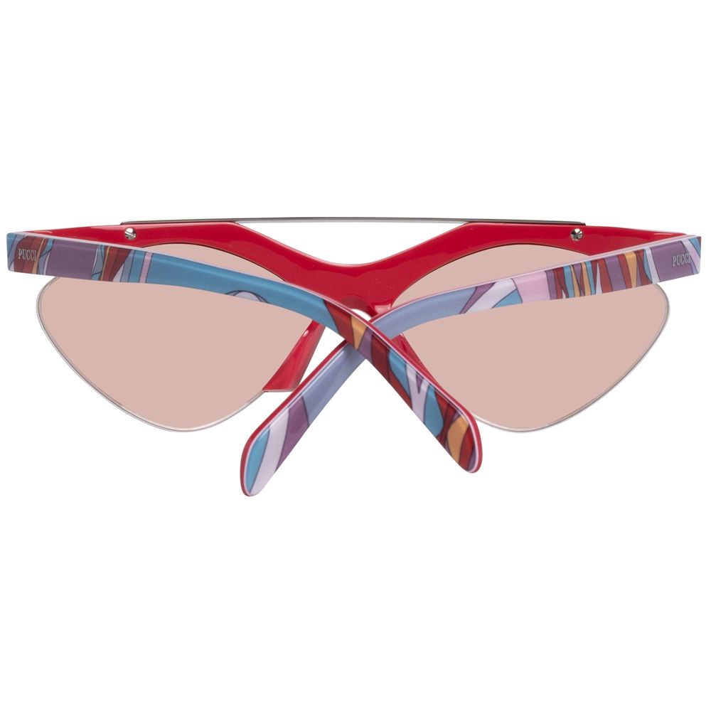 Emilio Pucci Metal Red Sunglasses Glam Steals