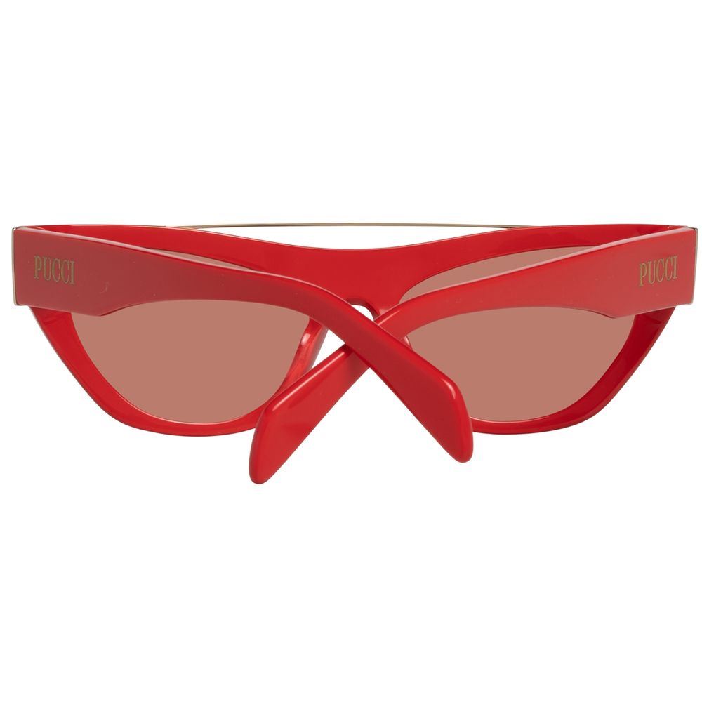 Emilio Pucci Metal Red Sunglasses Glam Steals