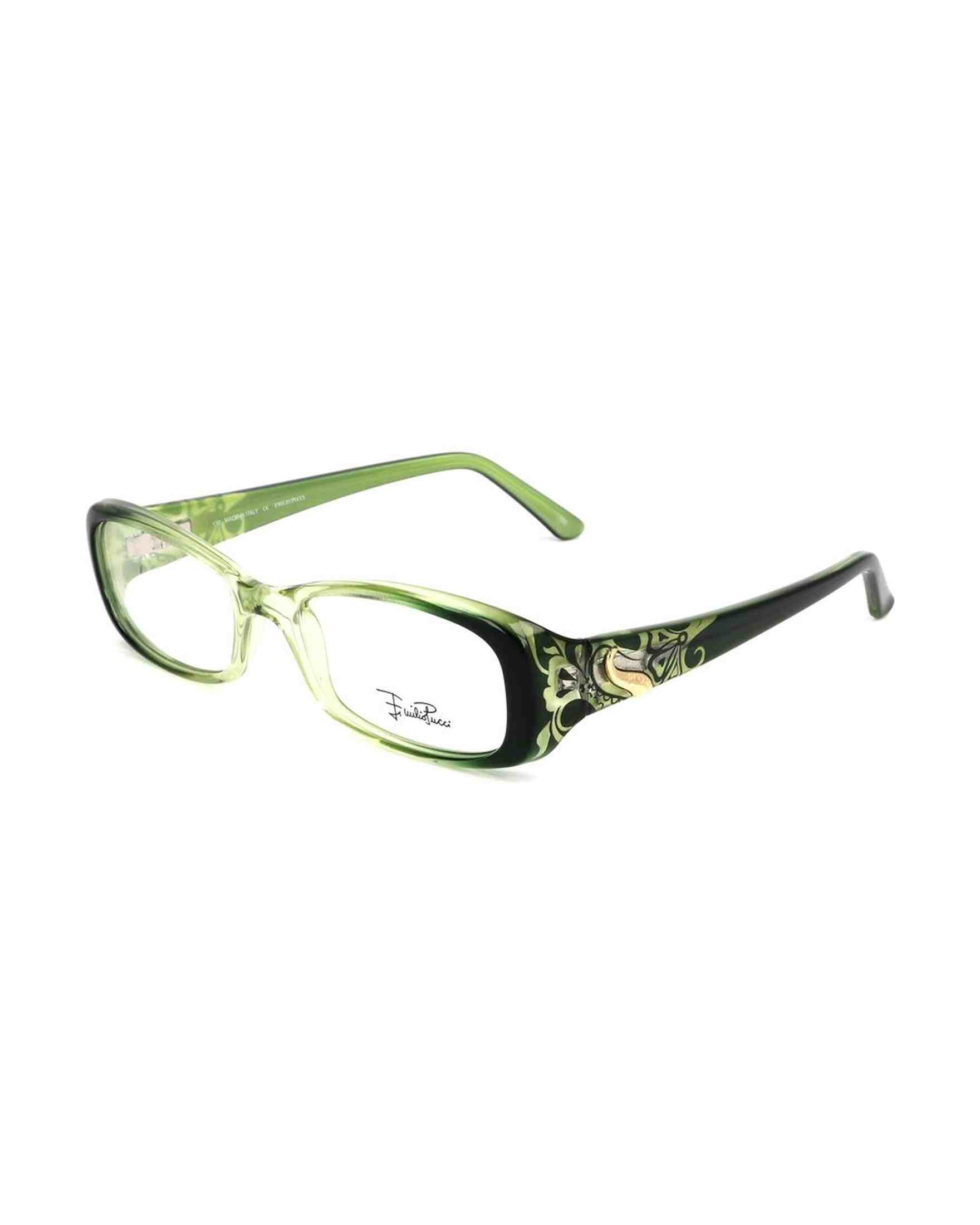 Emilio Pucci Plastic Green Frame Glam Steals