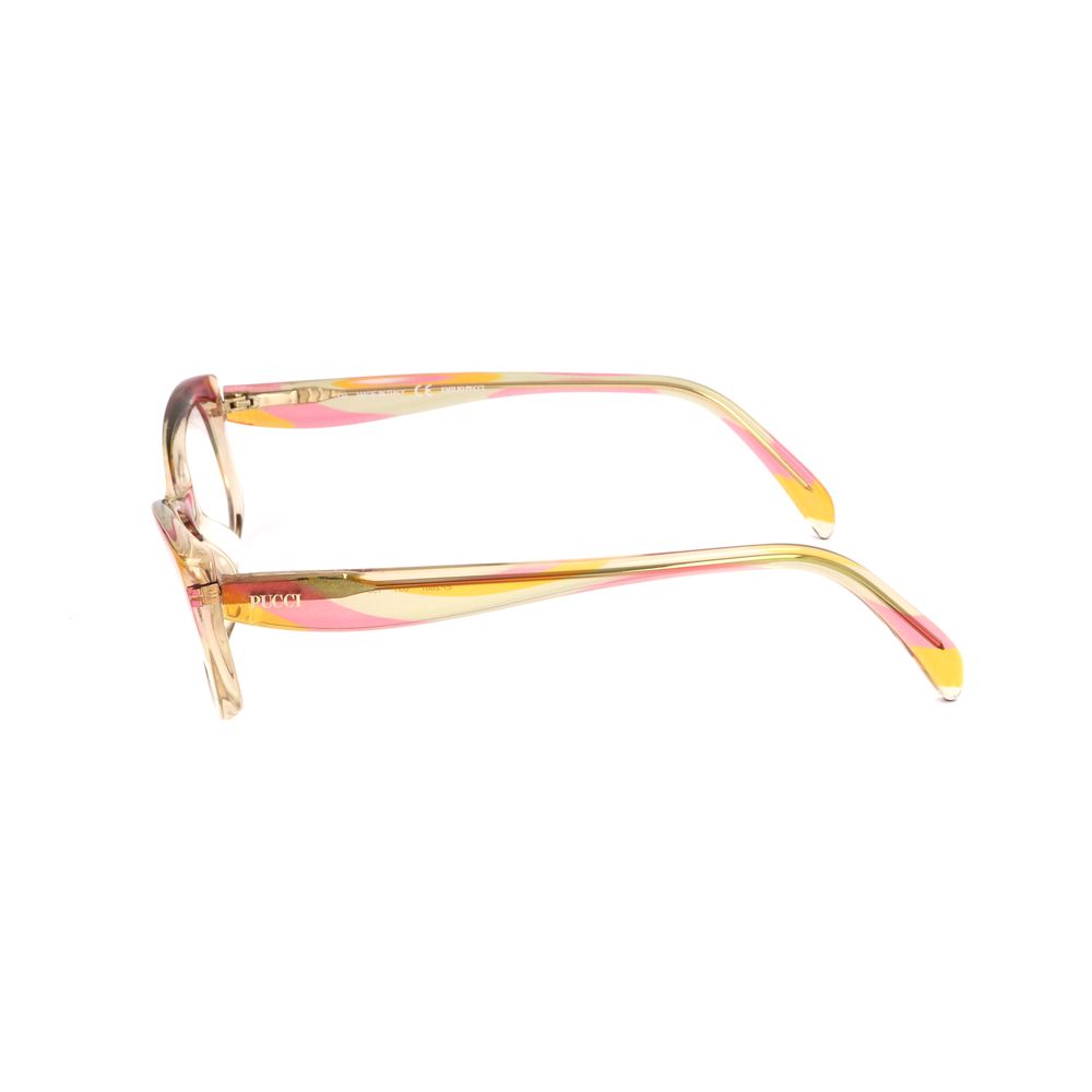 Emilio Pucci Plastic Multicolor Frame Glam Steals