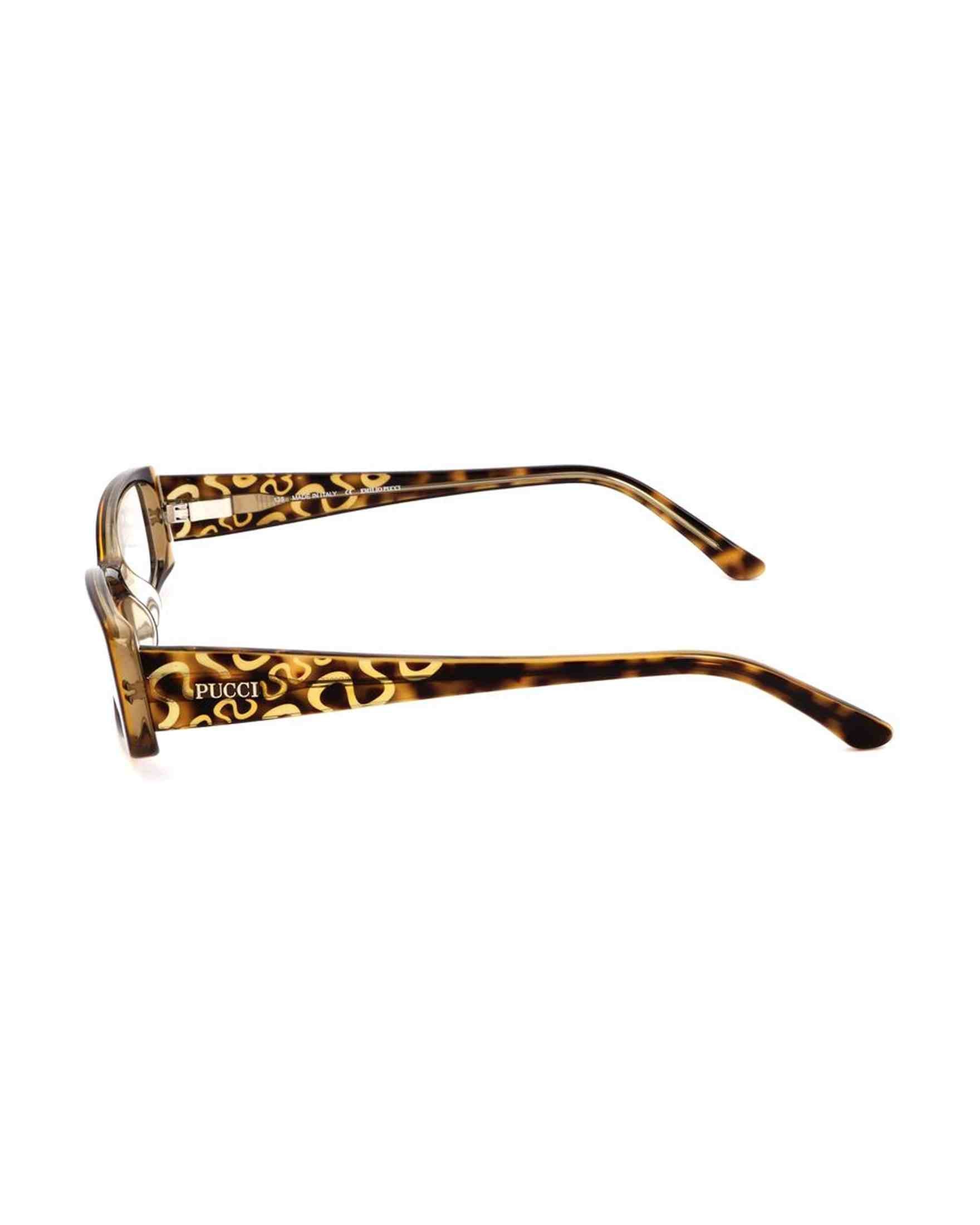 Emilio Pucci Plastic Orange Frame Glam Steals