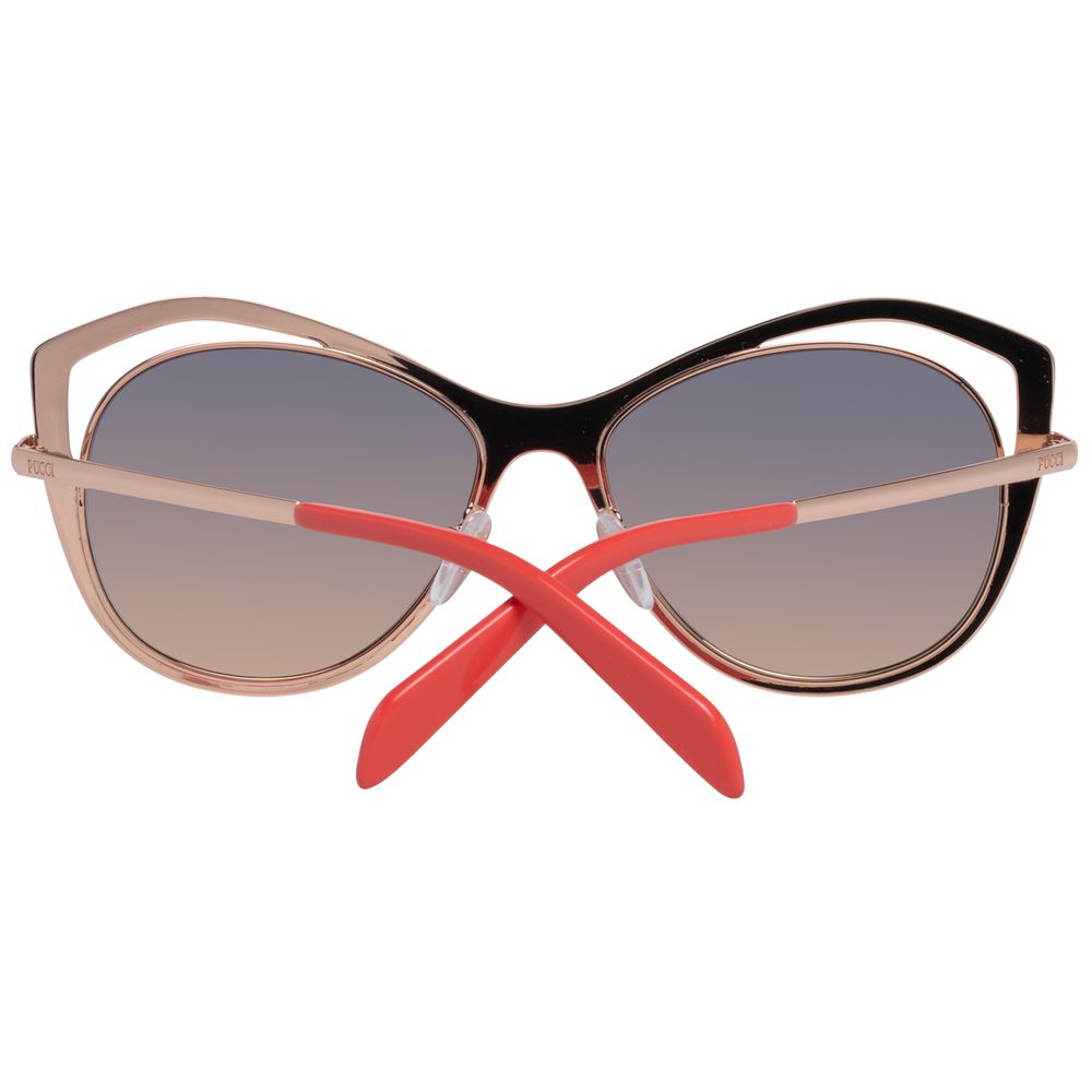 Emilio Pucci Rose Gold Women Sunglasses Glam Steals