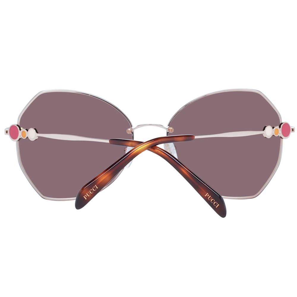 Emilio Pucci Rose Gold Women Sunglasses Glam Steals