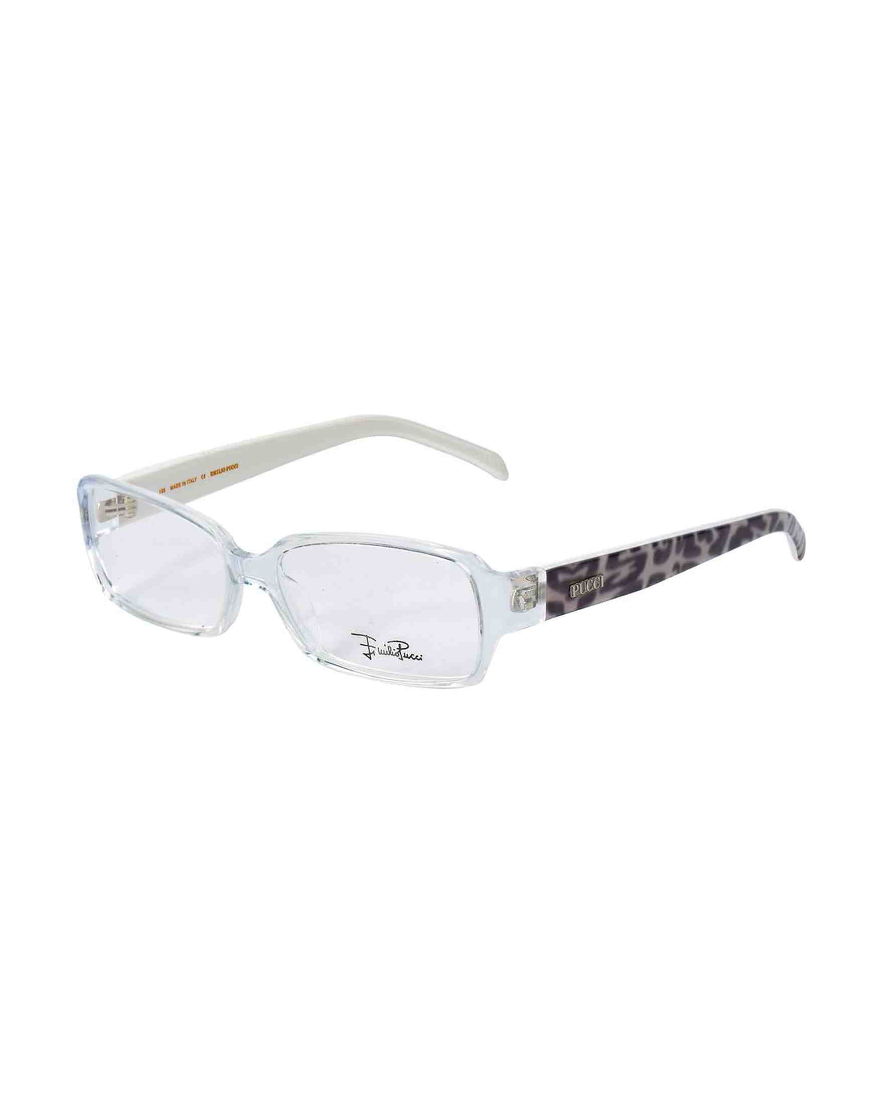 Emilio Pucci Transparent Plastic Frame Glam Steals