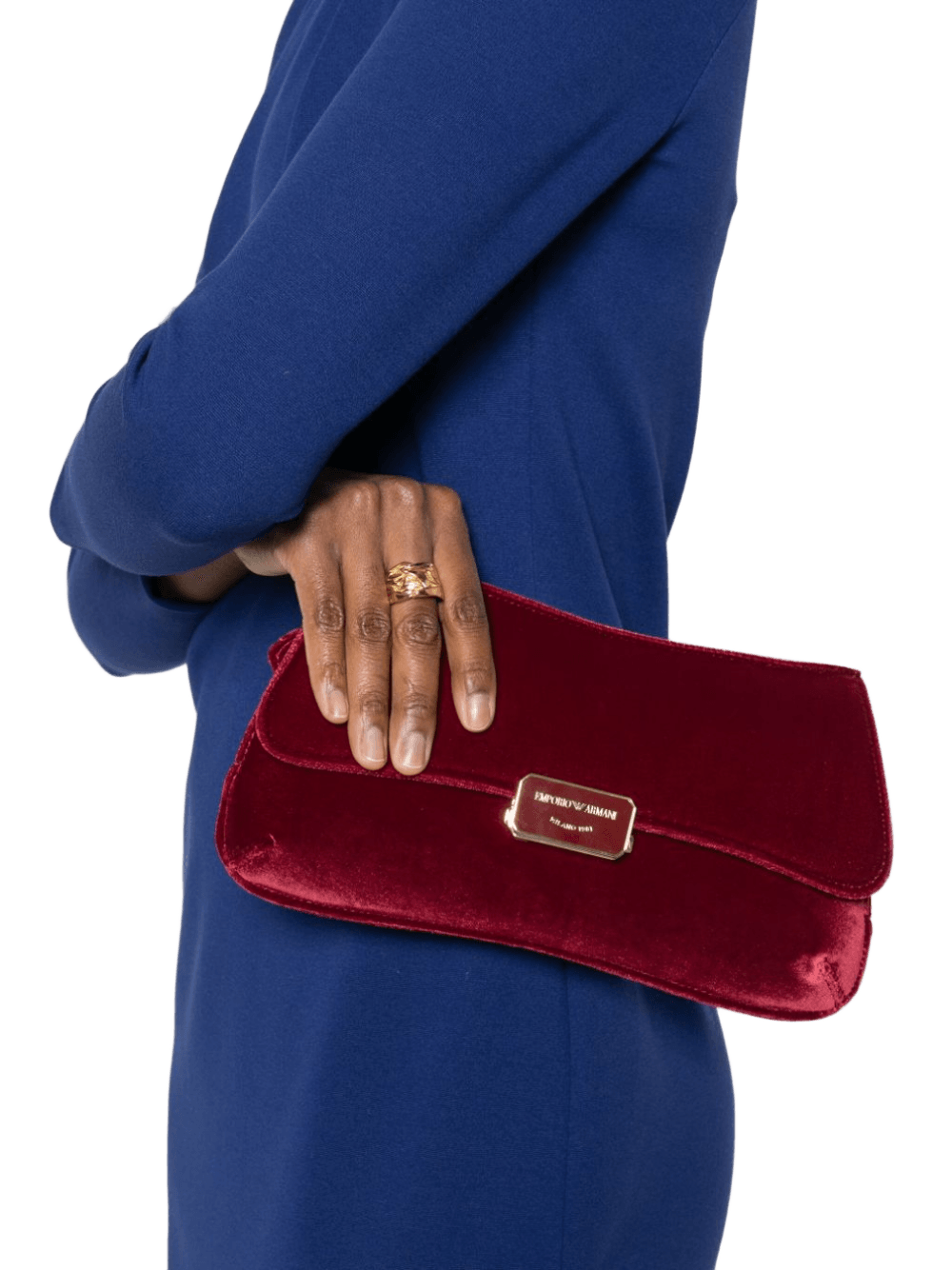 Emporio Armani Bordeaux Bag Glam Steals