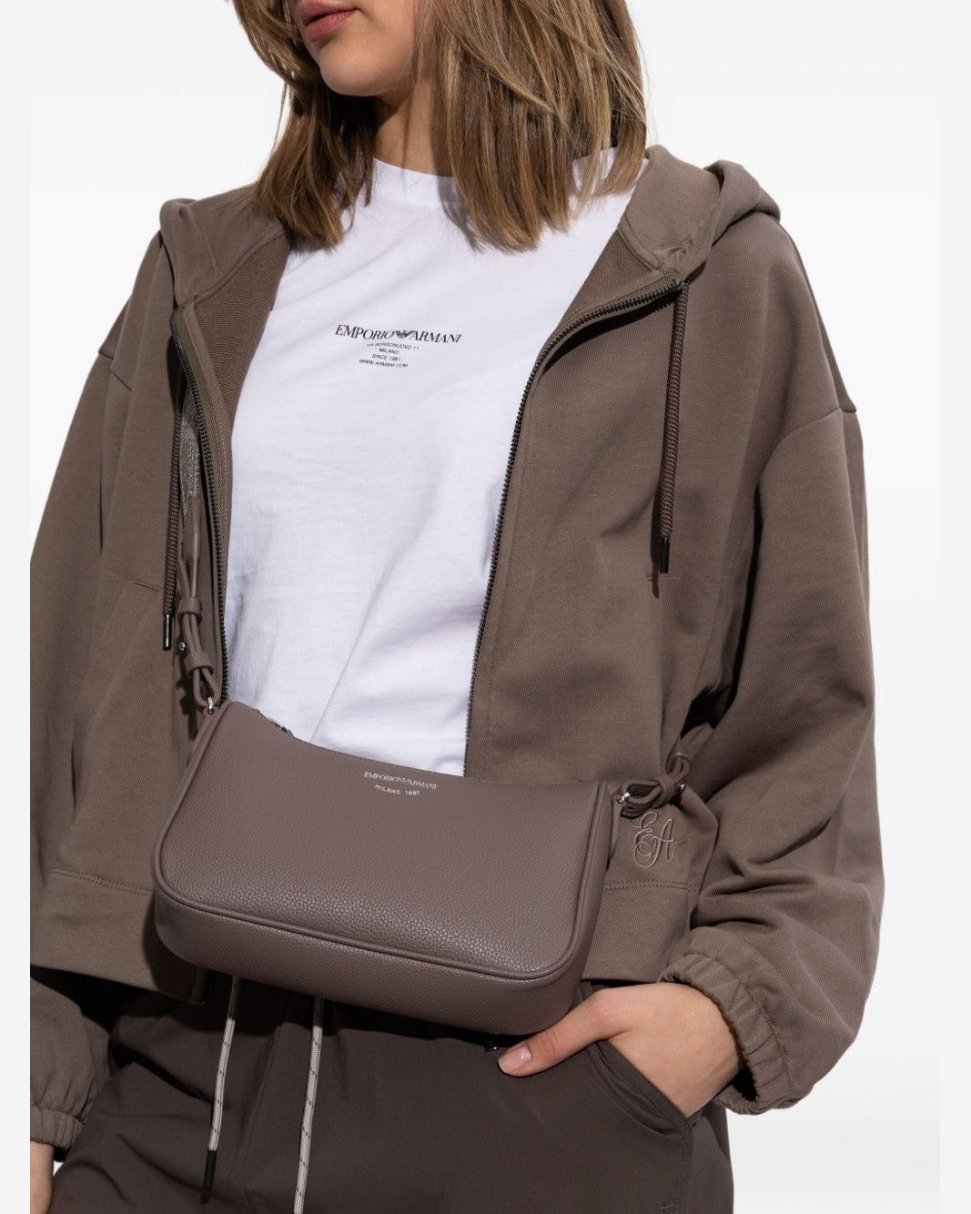 Emporio Armani Baguette Shoulder Bag Glam Steals