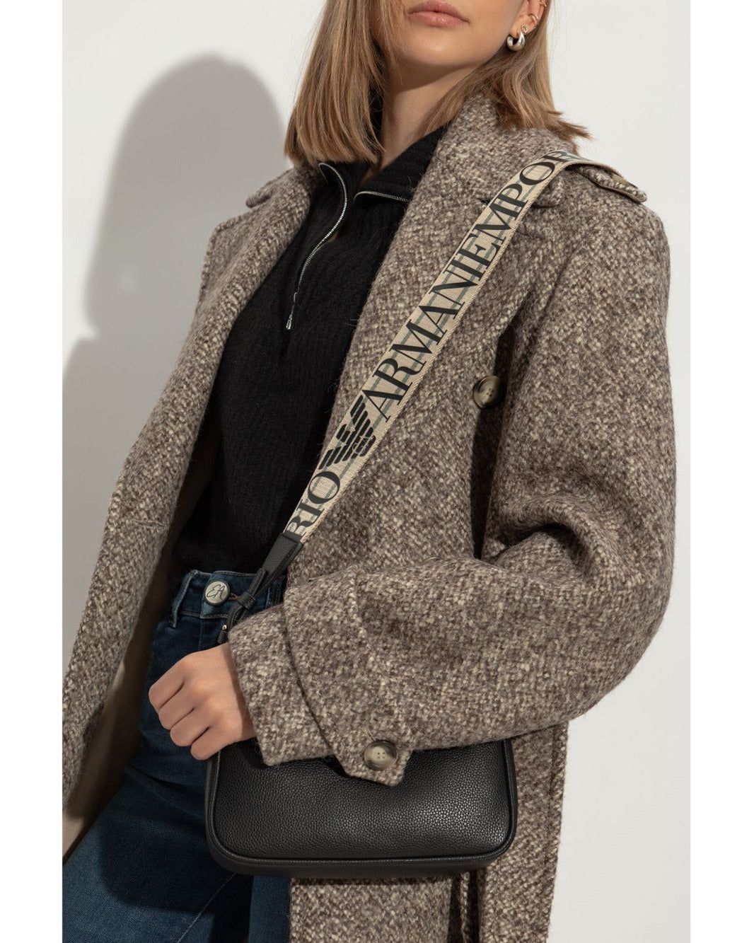 Emporio Armani Baguette shoulder bag Glam Steals