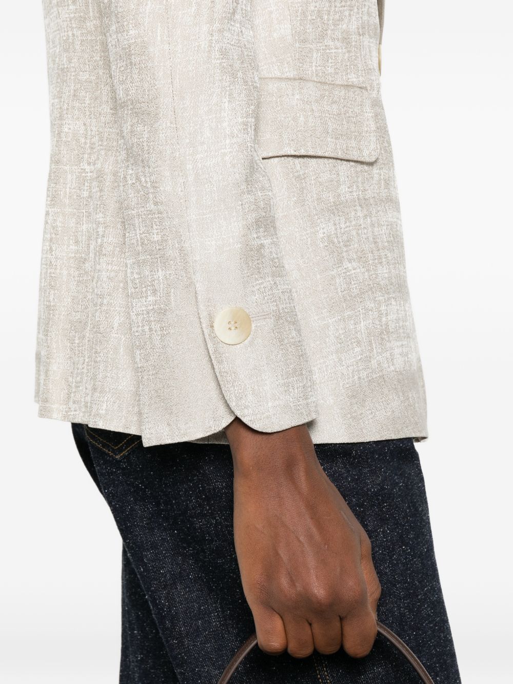 Emporio Armani Beige Capsule Pre Jacket Glam Steals