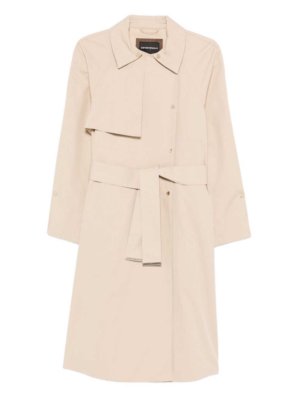 Emporio Armani Beige Coat Glam Steals