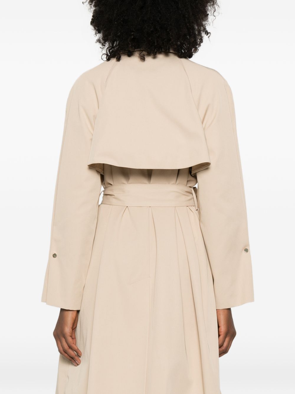 Emporio Armani Beige Coat Glam Steals