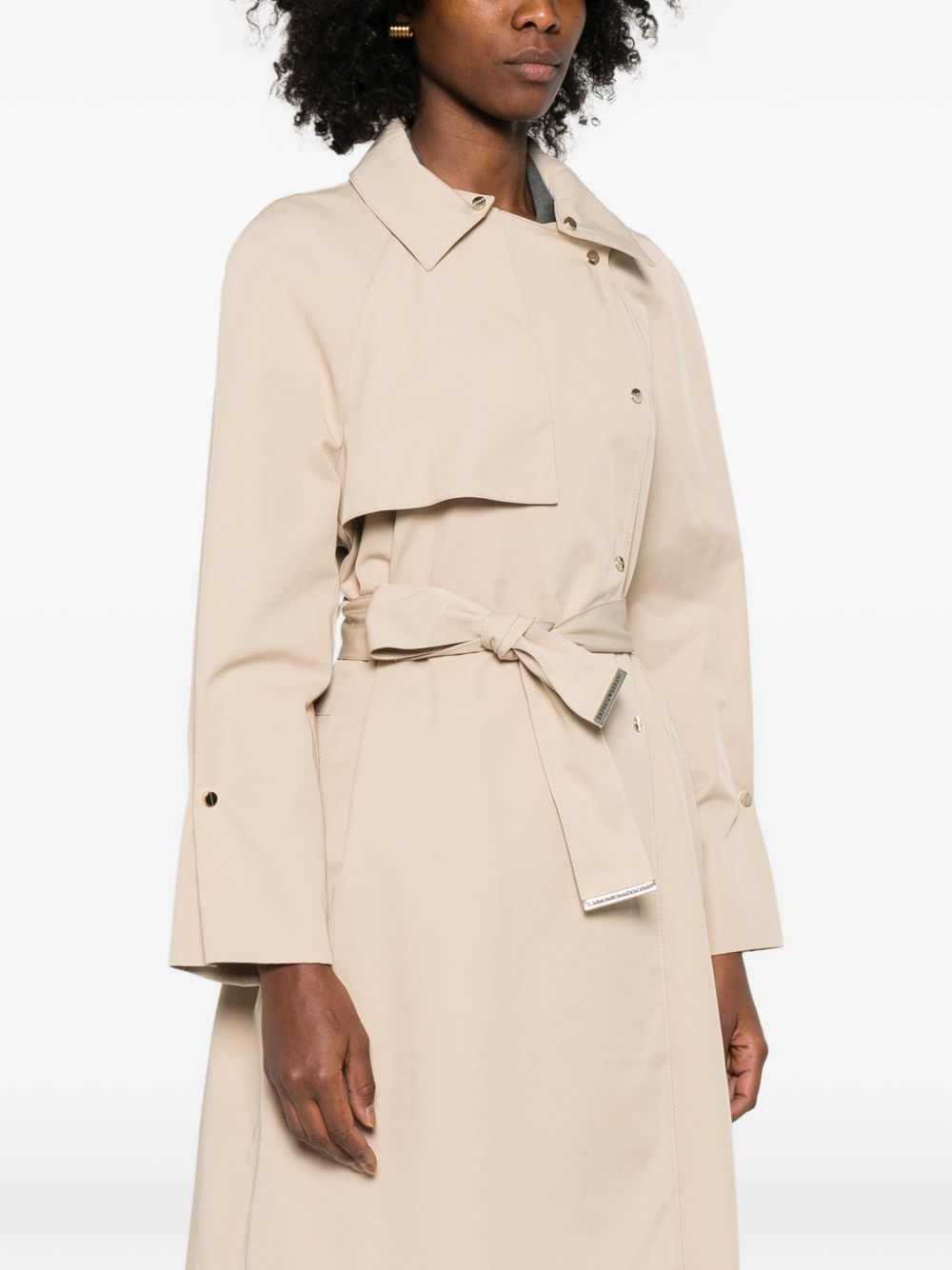 Emporio Armani Beige Coat Glam Steals