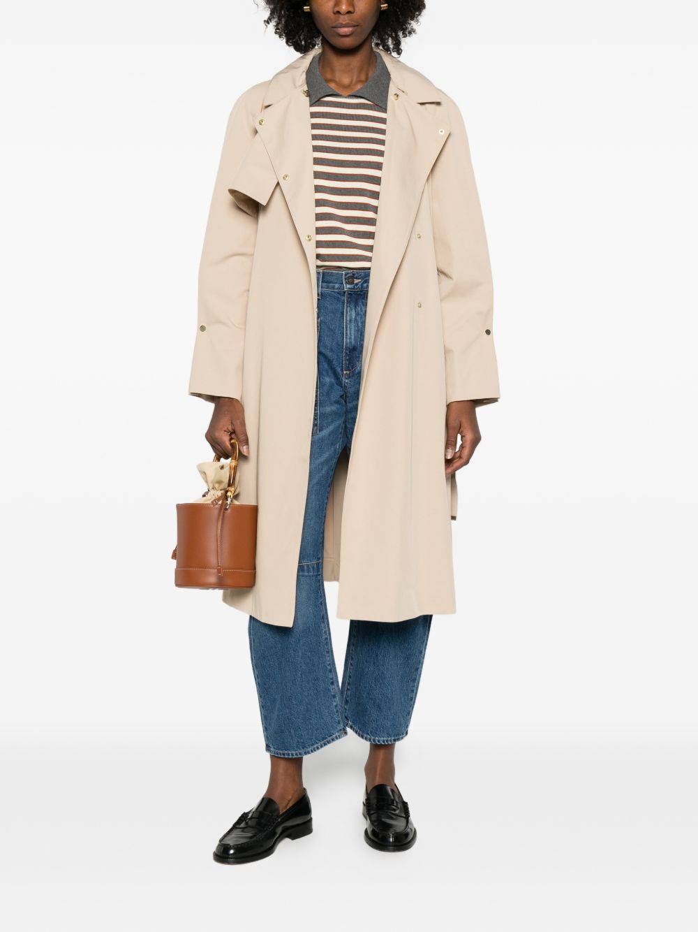 Emporio Armani Beige Coat Glam Steals