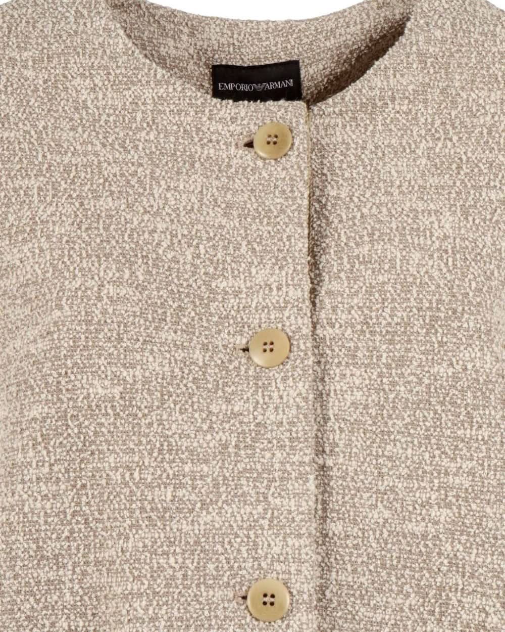 Emporio Armani Beige Jacket Glam Steals