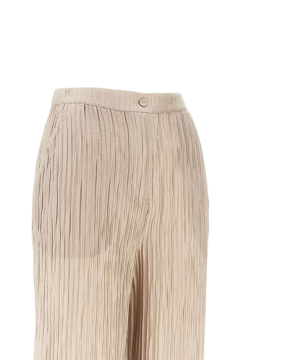 Emporio Armani Beige Trouser Glam Steals