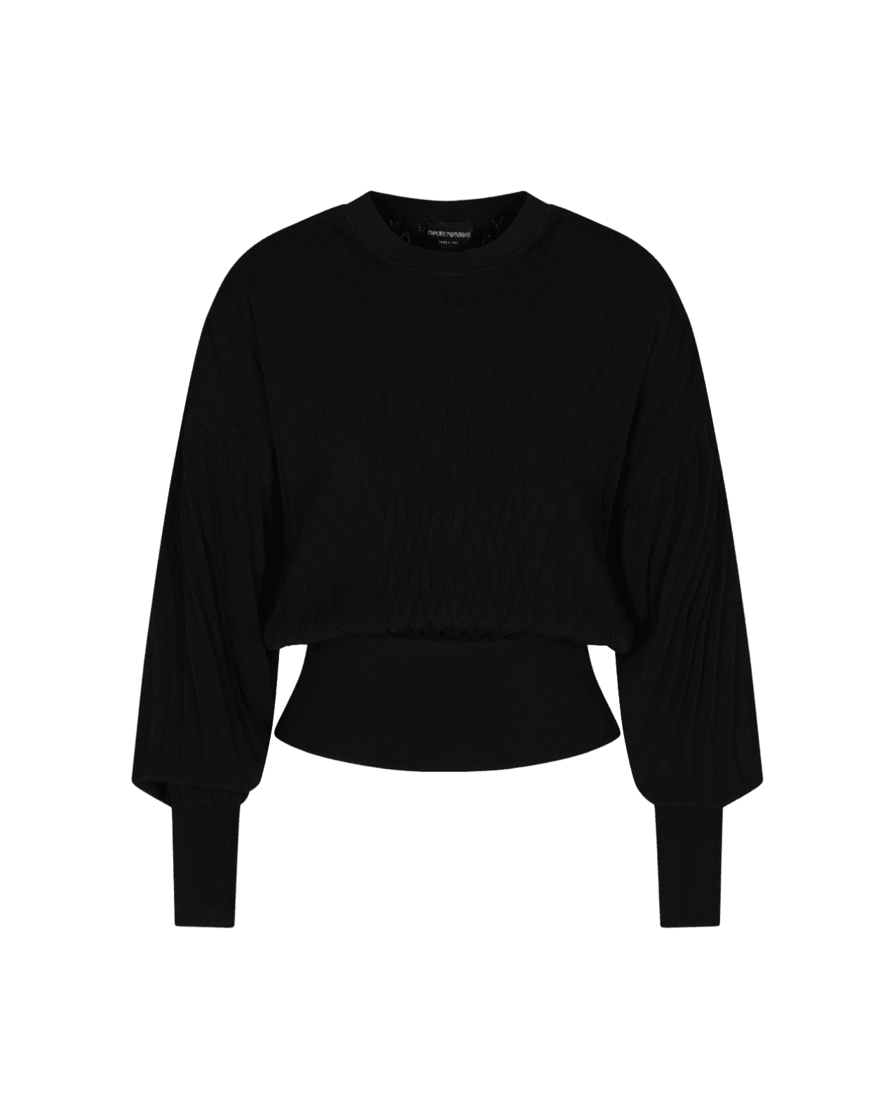 Emporio Armani Black Capsule Sweater Glam Steals