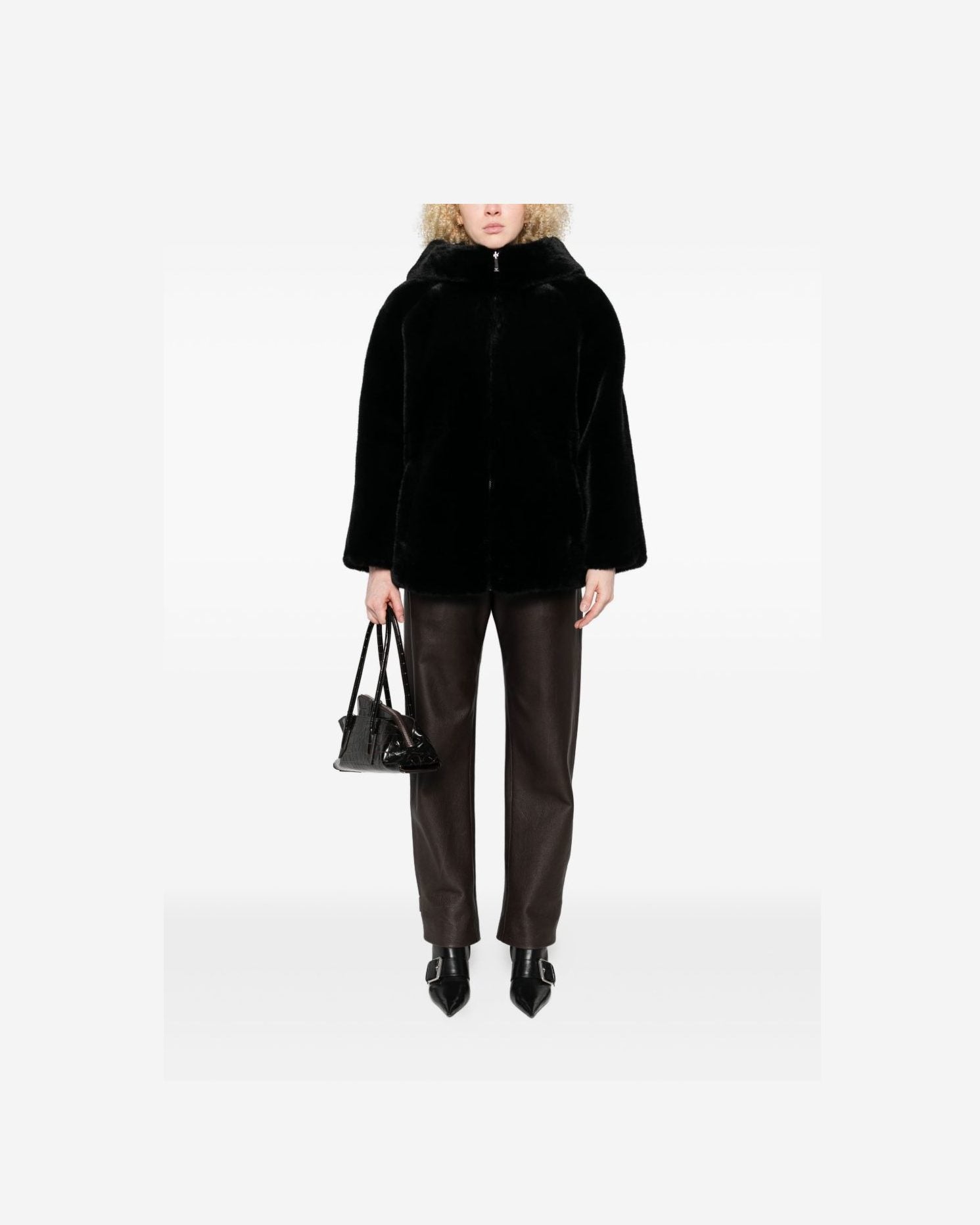 Emporio Armani Black Coat Glam Steals