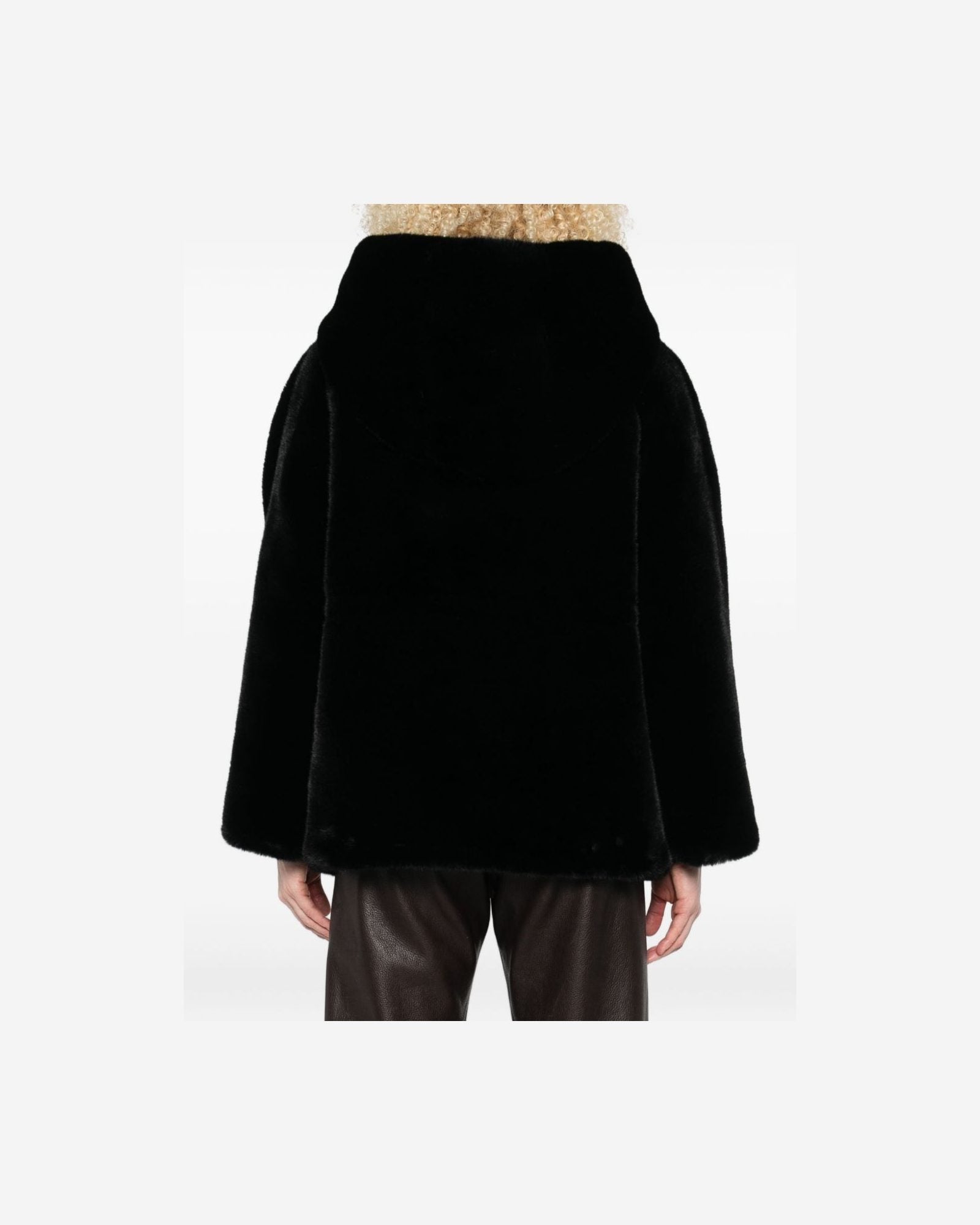 Emporio Armani Black Coat Glam Steals