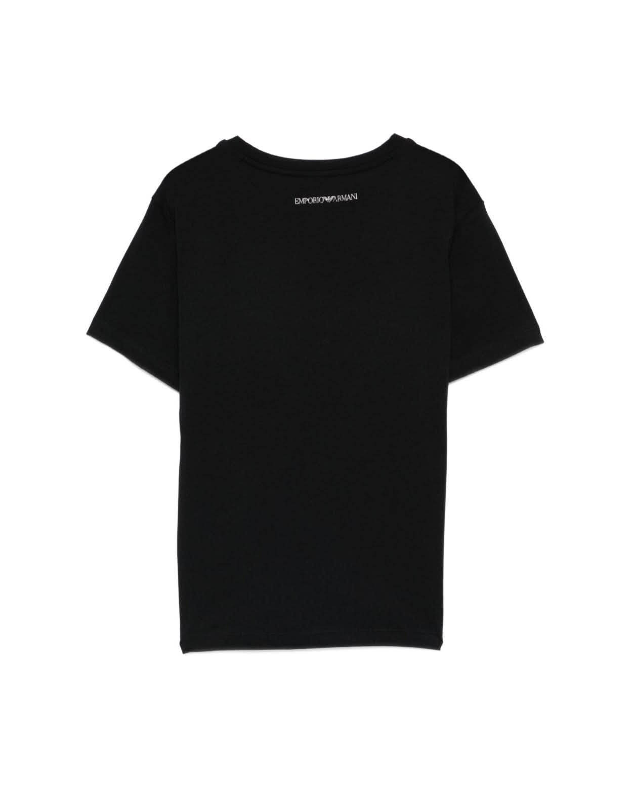 Emporio Armani Black Polo T-shirt T-Shirts