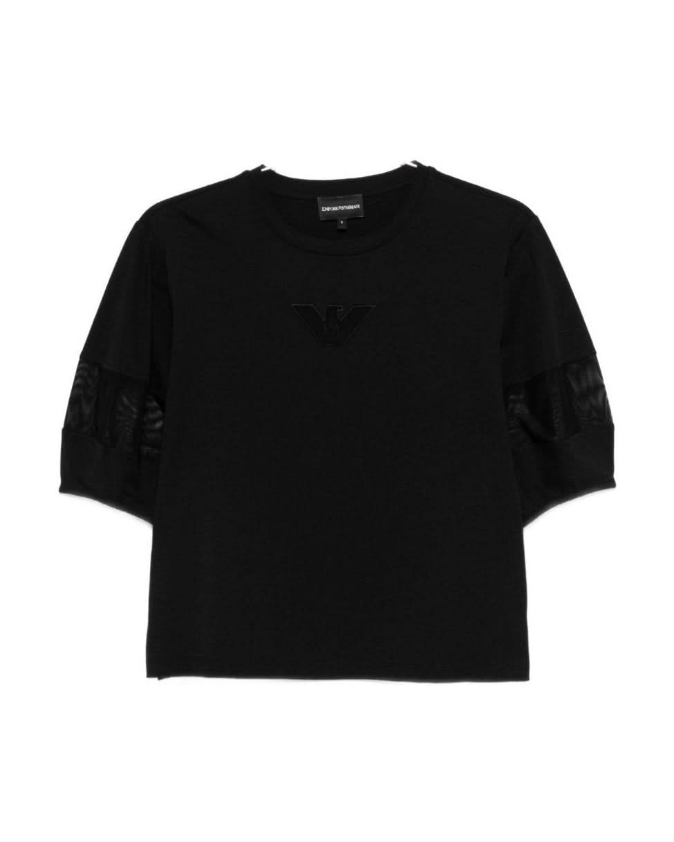 Emporio Armani Black Sweater Topwear
