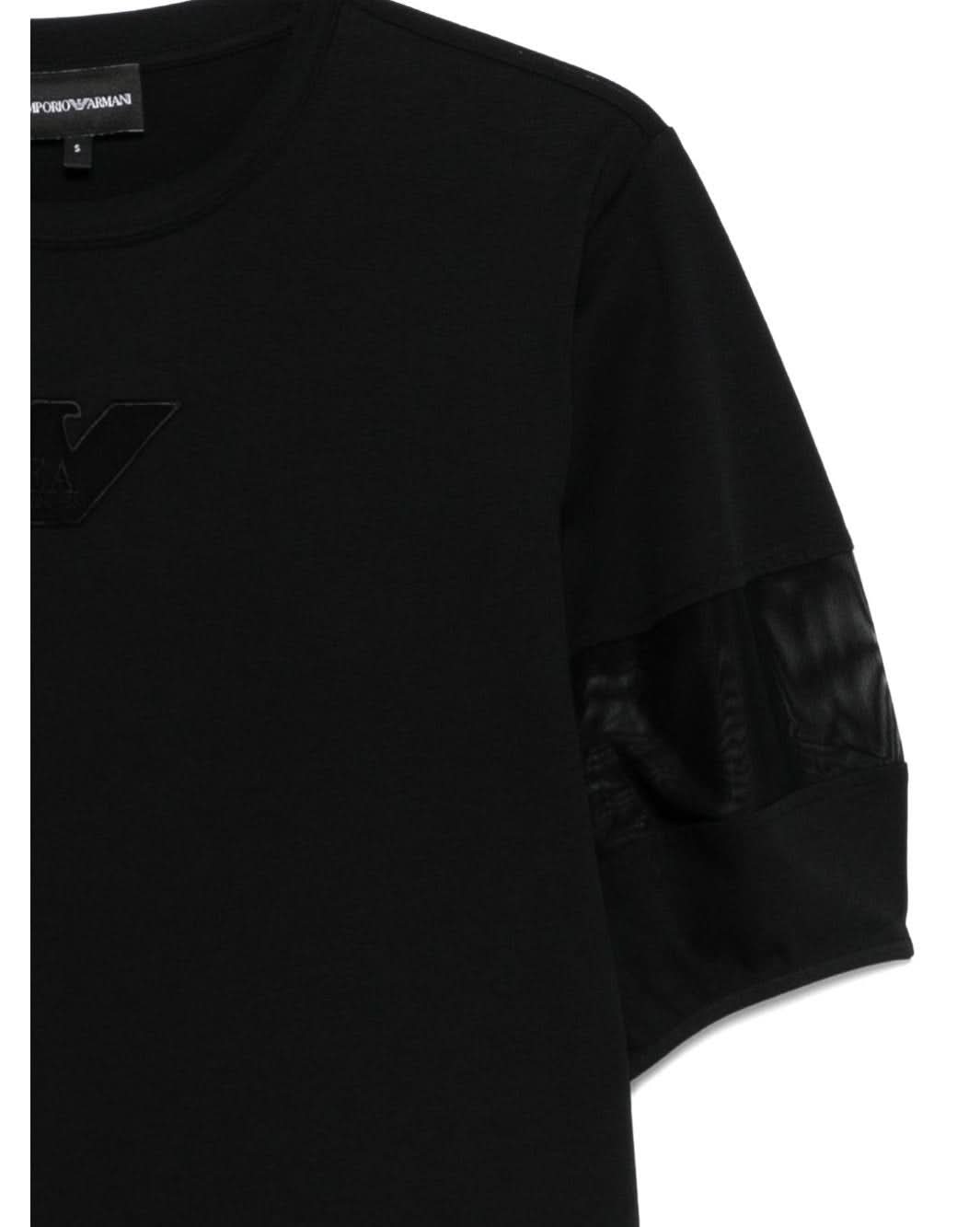 Emporio Armani Black Sweater Topwear