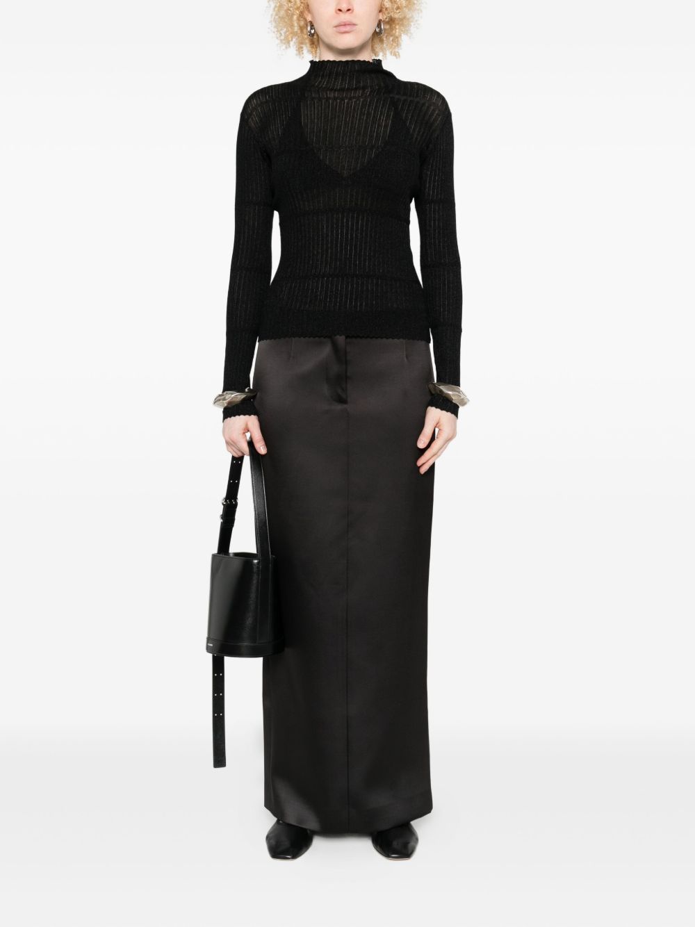 Emporio Armani Black Sweater Glam Steals