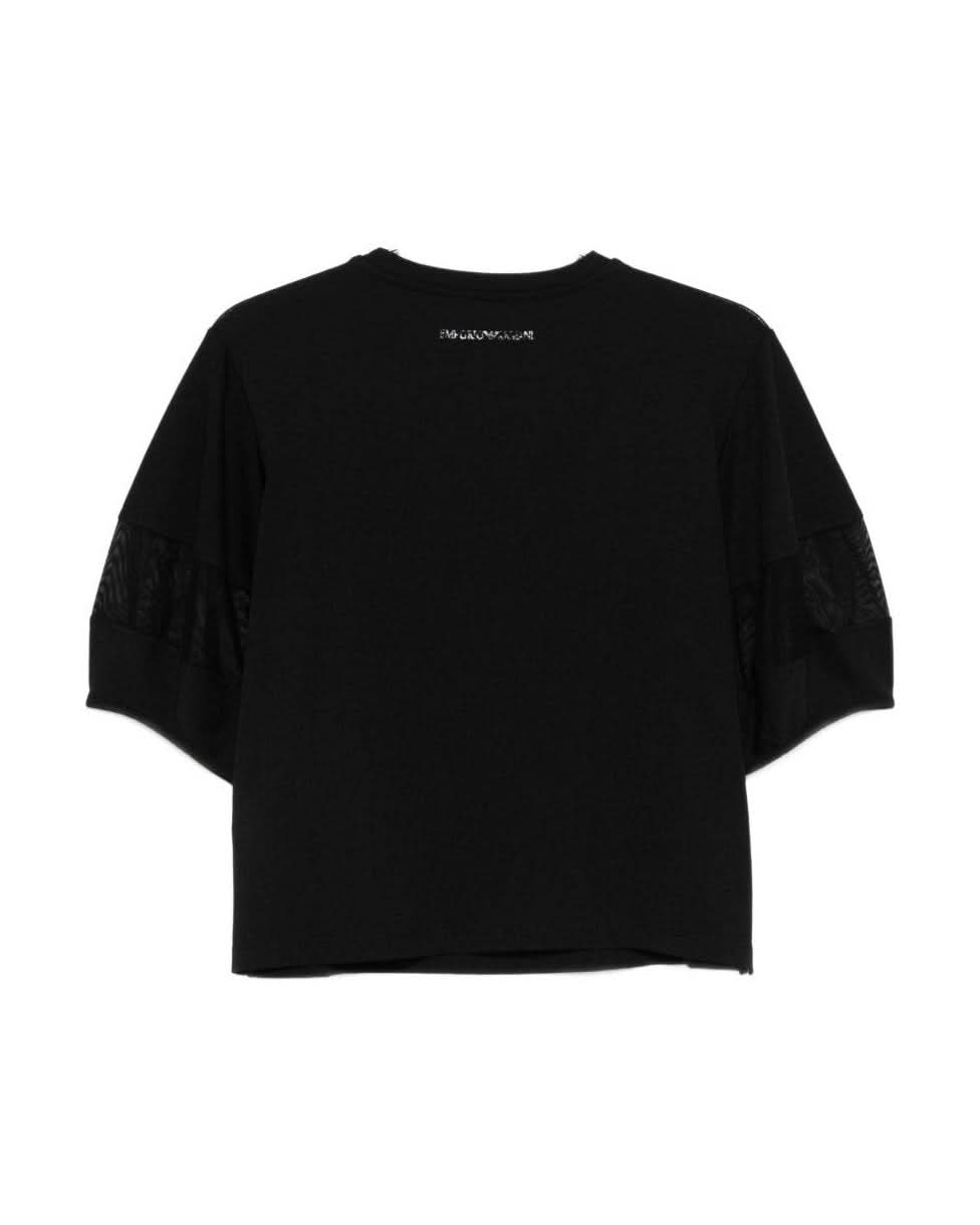 Emporio Armani Black Sweater Topwear