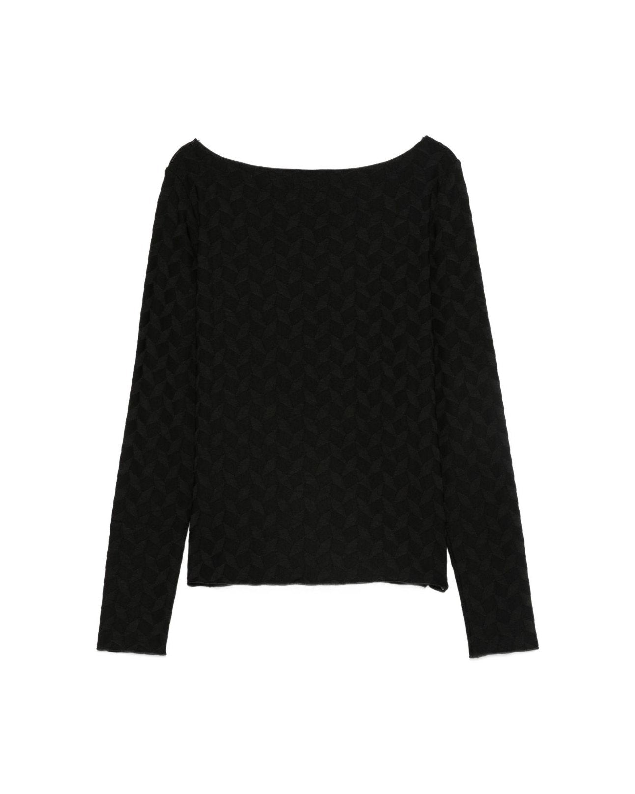 Emporio Armani Black Sweater Glam Steals