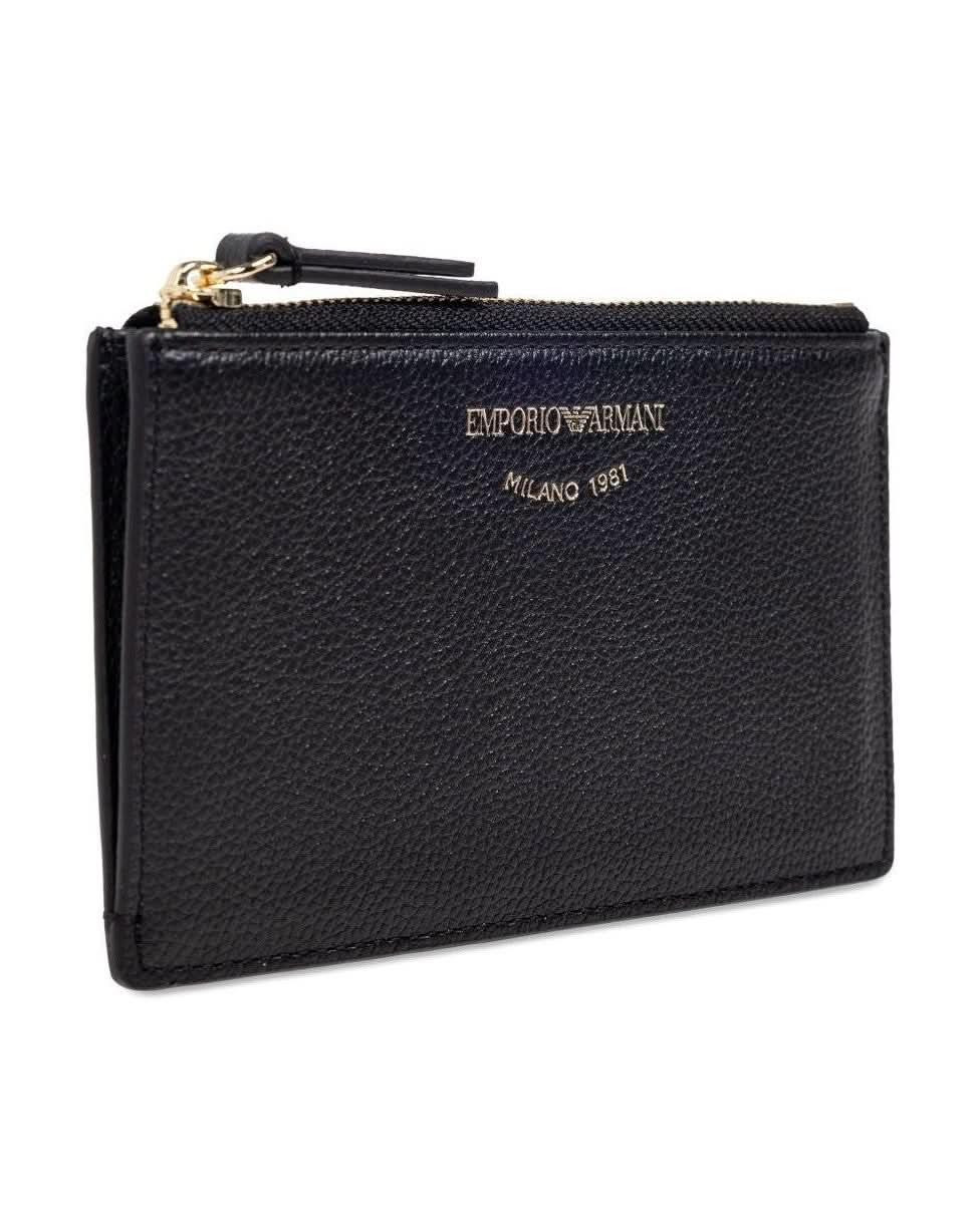 Emporio Armani Black Wallets Wallets