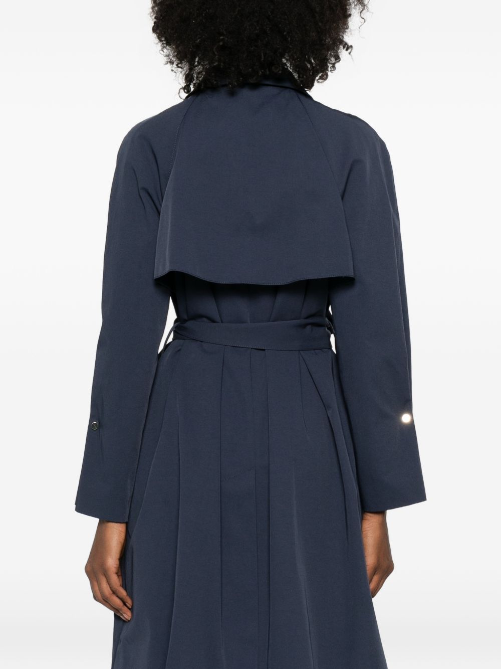 Emporio Armani Blue Coat Glam Steals